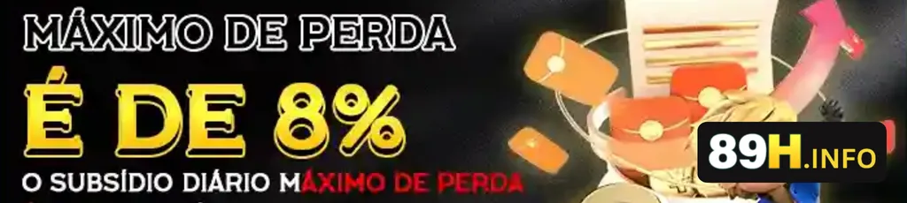 Banner de promoções do 89H cassino