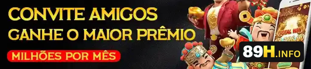 Banner de promoções do 89H cassino