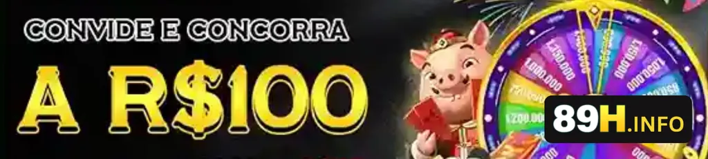 Banner de promoções do 89H cassino